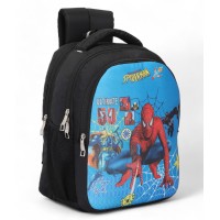 Spiderman Kids Backpack - 25 L (BLACK)