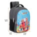 MotuPatlu Kids Backpack - 25 L (Grey)