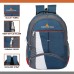Laptop Backpack- 30 L (FIROZI_GREY) WHITEPATTI