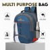 Laptop Backpack- 30 L (FIROZI_GREY) WHITEPATTI