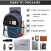 Laptop Backpack- 30 L (FIROZI_GREY) WHITEPATTI