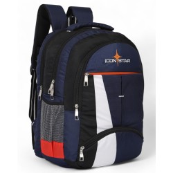 Laptop Backpack - 30 L (NBLUE_BLACK) WHITEPATTI