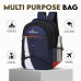 Laptop Backpack - 30 L (NBLUE_BLACK) WHITEPATTI